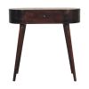 Albion Light Walnut Console Table