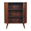 Cortez Chestnut Open Cabinet