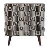 Honey Caramel Edessa Bone Inlay Cabinet
