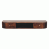 Lunar 2 Drawer Wall Mounted Chestnut Console