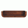 Indira California Walnut Floating Console Table
