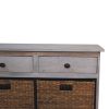 Acid Wash Basket Storage Cabinet