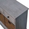 Acid Wash Basket Storage Cabinet