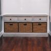 Acid Wash Basket Storage Cabinet