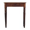 Turned Legs 1 Drawer Chestnut Console