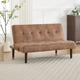 Foldable Fashion Sofa Bed Tech Cloth Back Adjustable Sofa Chaise longue Futon