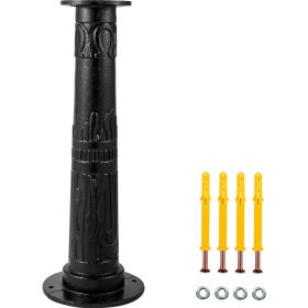 VEVOR Antique Hand Water Pump Stand Pitcher Pump Stand Cast Iron Well Pump Stand w/Pre-set 0.5" Holes for Easy Installation Old Fashion Pitcher H