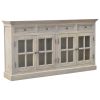 Stone Acid Wash Glazed Sideboard